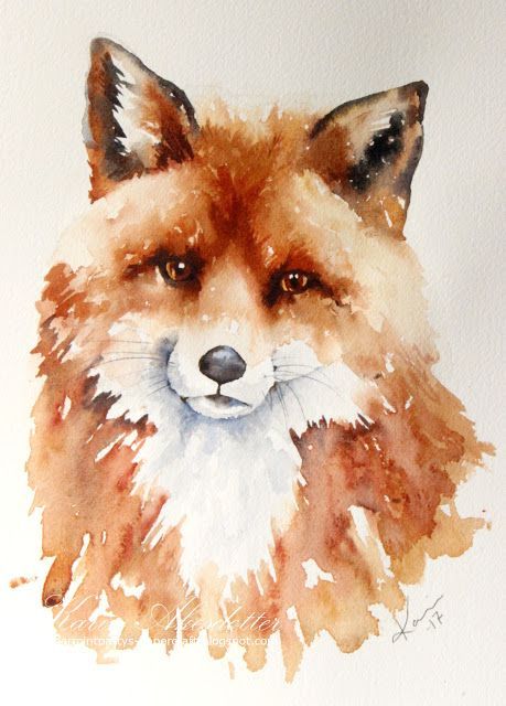 Watercolor images in 2020 | Watercolor paintings, Watercolor bird, Fox Watercolour, Fox Painting, Loose Watercolor, Watercolor Paintings Easy, Watercolor Painting Techniques, Watercolor Images, Watercolor Art Lessons, Watercolor Paintings Tutorials, Fox Art