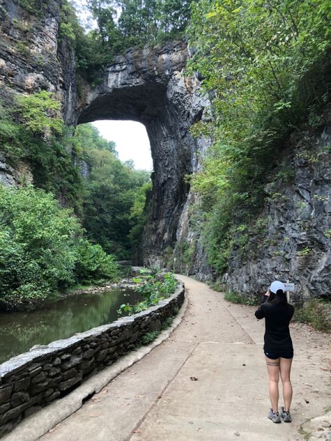 Natural Bridge, Virginia Hopewell Virginia, Bday Poses, Virginia Nature, Best Hikes In Virginia, Natural Bridge Virginia Wedding, Natural Bridge Virginia, Camping Pics, Virginia Photography, Natural Bridge