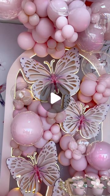 15 Butterfly Theme, Butterfly Theme Decor, Butterfly Balloon Decorations, Butterfly Balloon Arch, Butterfly Balloon Garland, Birthday Butterfly Theme, Butterfly Decorations For Party Birthday, Butterfly Themed Birthday Party Decoration, Ballon Decorations Butterfly