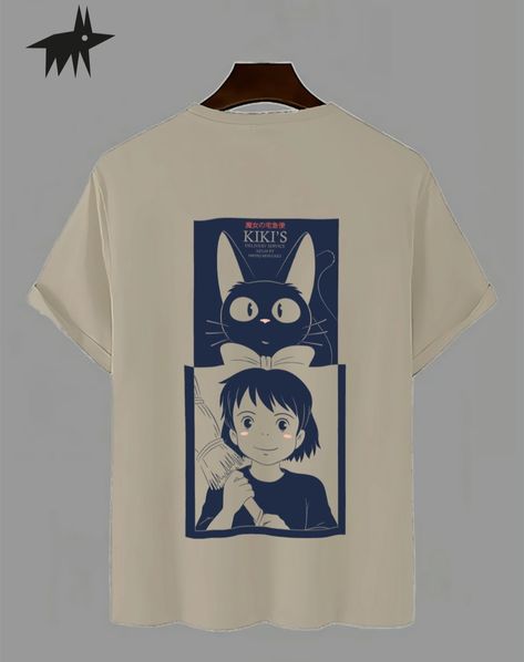 STUDIO GHIBLI Studio Ghibli Clothes, Ghibli Tshirt, Ghibli Shirt, Ghibli Core, Pinterest Shop, Study Buddy, Baggy Shirt, T Shirts Design, Shirts Design