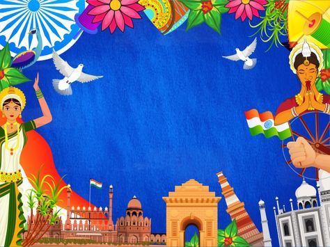 Poster On Independence Day, Indian Monuments, Banner Flower, Art Competition Ideas, Diy Crafts For School, Independence Day Drawing, School Board Decoration, Indian Independence Day, Diy Room Decor Videos