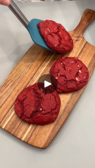 4 ingredient cookies, dad's favorite! 🤩 | 4 ingredient cookies, Dad's favorite! 🤩 

🎬 This video was produced by Network Media LLC and Jacky’s Kitchen | By Storytime | So, we have one egg with eight
ounces of cool whip. You can use any frozen whipped topping
you prefer. We have one box of Perfectly
Moist Red Velvet Cake Mix. Yummy. Just going to give this
a nice mix here. Get that egg incorporated with our cake mix.
We have everything we need in this bowl to make a delicious
dessert. You can use any type of cake that you'd like. I'm
just going with red velvet today. So, in moments, we have
our batter already. We're just getting these last few little
bits mixed in there. Beautiful. Look at that. That looks
awesome. We're going to fold in our cream cheese chocolate
chips. These are I'm go Moist Red Velvet Cake, 4 Ingredient Cookies, Red Velvet Cake Mix, One Egg, Dads Favorite, Types Of Cakes, 4 Ingredient, Whipped Topping, Cool Whip