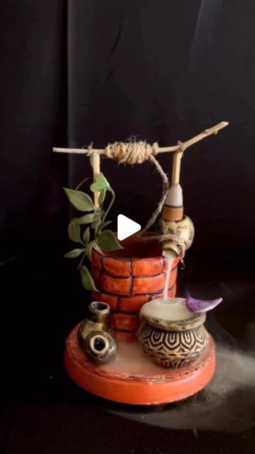 Diy Back Flow Incense Burner, Wishing Well, Incense Burner, Incense Holder, Incense, Home Decor