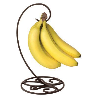 Spectrum Patrice Banana Holder - Bronze - 35624 Banana Storage, Banana Hanger, Banana Holder, Black Rack, Banana Stand, Fruit Holder, Hanger Stand, Fruit Storage, Banana Tree