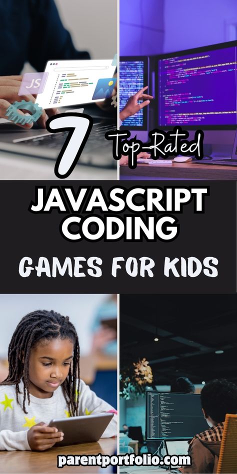 Check out these 7 top-rated JavaScript coding games for kids! These interactive and fun games help children learn coding concepts while playing. Perfect for young learners looking to improve their programming skills in a creative way. Coding Games, Learn Coding, Coding For Kids, Learn To Code, Fun Games, Top Rated, Games For Kids, Kids Learning, Helping Kids