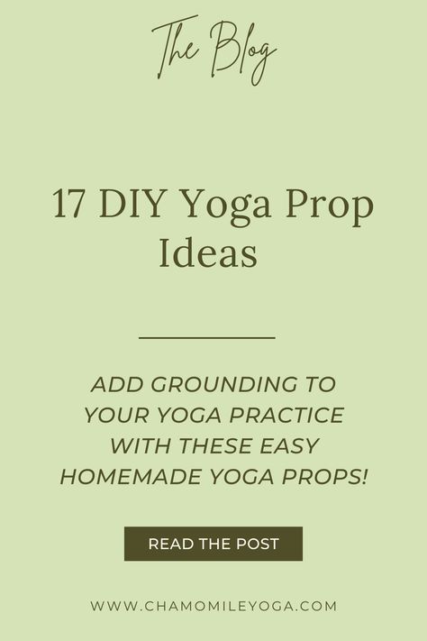 Are you looking to add grounding to your practice with yoga props, but don't own any? I welcome you to read this post and discover 17 DIY Yoga prop ideas so you can have your most grounding yoga practice yet! Grounding Yoga, Diy Yoga, Legs Up The Wall, Restorative Yoga Poses, Yoga Wheel, Yoga Bolster, Yoga Blanket, Grounding Techniques, Yoga Props