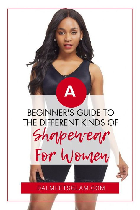 Want to start wearing shapewear? Here is an ultimate guide to the different types of shapewear for women | Shapewear For Women | Shapewear | Shapewear Hacks #shapewear #shapewearhacks Shapewear Before And After, Shapewear Guide, Women Shapewear, Shapewear For Women, Shapewear Bodysuit, Workout Session, Waist Cincher, Cute Swimsuits, Tights Outfit