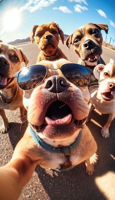 Dog Psychology, Wild Animal Wallpaper, Funny Selfies, Dog Pics, Group Of Dogs, Dog Selfie, Cute Dog Pictures, Cute Animals Images, Cute Cats And Dogs