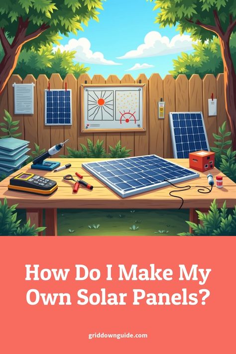 In this article, you will discover a step-by-step guide on how to make your own solar panels. From gathering the necessary materials to assembling the panels, you will learn everything you need to kno... How To Make Solar Panels, Solar Panel Diy Projects, How Solar Panels Work, Make Solar Panels, Solar Panel Project, How Solar Energy Works, Future Technology Gadgets, Diy Solar Panel, Electronic Shop