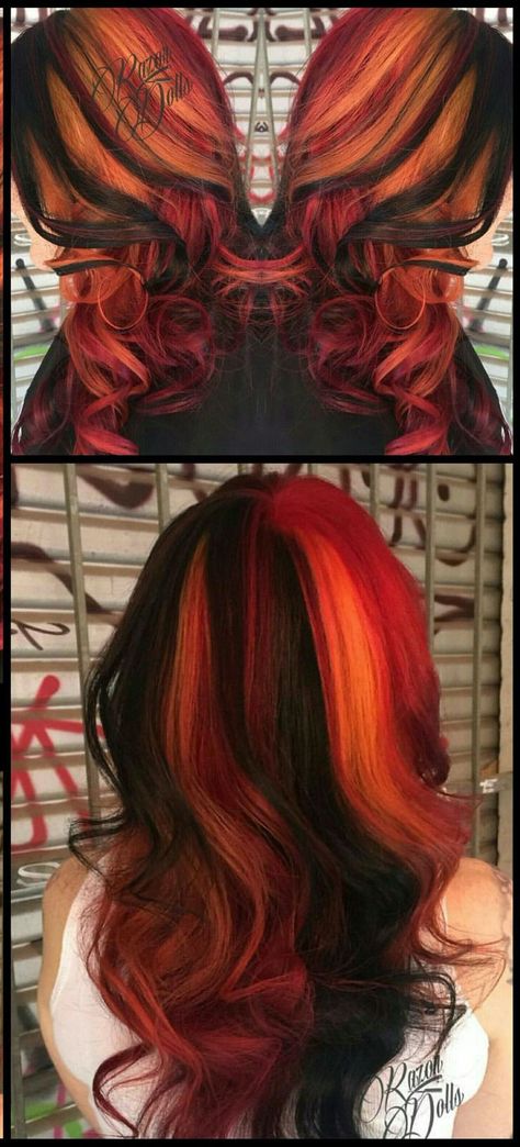 Hair Color Crazy, Super Hair, Pretty Hair Color, Bright Hair, Trendy Hair Color, Hair Color And Cut, Halloween Hair, Colored Hair, Hair Dye Colors