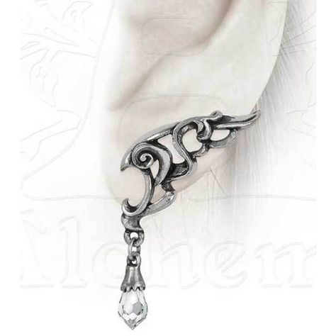 Alchemy Gothic Wings of Eternity Earrings ($32) ❤ liked on Polyvore featuring jewelry, earrings, earring jewelry, gothic jewelry, wing earrings, baroque earrings and goth jewelry Earrings Wing, Gothic Jewelry Diy, Baroque Earrings, Baroque Jewelry, Black Tattoo Cover Up, Earrings Goth, Jewelry Goth, Gothic Jewellery, Alchemy Gothic