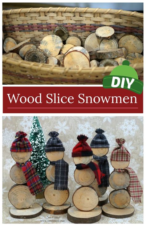 Diy Wood Snowman, Wood Slice Snowman, Snowmen Diy, Outdoors Tattoos, Diy Snowman Decorations, Tattoos Celebrities, Snowman Crafts Diy, Wood Snowman, Animals Design