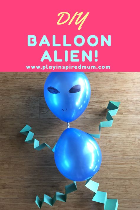 Alien Diy Crafts, Alien Activities Preschool, Alien Crafts Preschool, Space Themed Games For Kids, Alien Party Games, Alien Activities For Kids, Easy Space Crafts, Space Theme Crafts, Outer Space Games