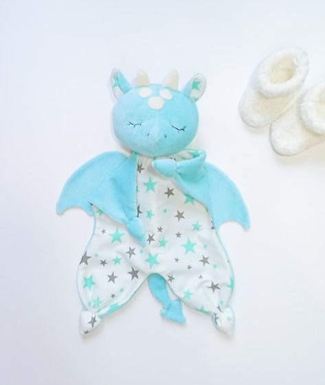 Dragon Lovey PDF Sewing Pattern Security Blanket Stuffed - Etsy UK Baby Comforter Pattern Sewing, Free Lovey Sewing Pattern, Lovey Sewing Pattern Free, Baby Lovey Sewing Pattern Free, Security Blanket Sewing Pattern, Dragon Sewing Pattern Free, Lovey Blanket Sewing Pattern, Sew Lovey, Stuffed Animal Blanket