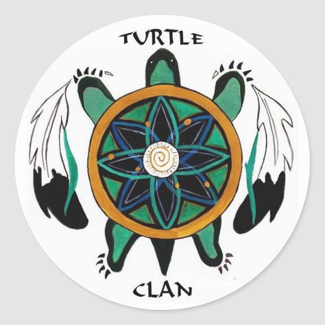 Turtle Clan Stickers #turtle #clan #turtle #clans #mohawk - Slow and Steady wins the race. Turtle Medicine, Muskogee Creek, Phoenix Tattoo Feminine, Native American Totem, Indigenous Education, Native Designs, Drums Art, Native Crafts, Native American Symbols