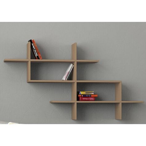 Float Shelf, Oak Bookshelves, Accent Shelf, Modern Wall Shelf, Google Meet, Bookcase Wall, Regal Design, Wall Shelves Design, Modern Bookcase