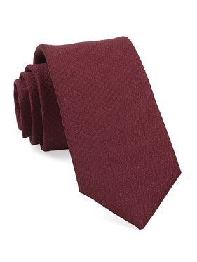 Burgundy Wedding Ties and Accessories | Burgundy Wine Wedding Ties and Accessories | The Tie Bar Burgundy Wine Wedding, Tie Ideas, Burgundy Tie, Collar Bar, Tie Crafts, Ties Mens Fashion, Boys Ties, Wine Wedding, Men's Tie