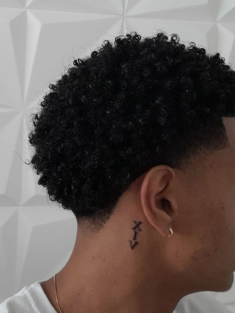 Low Taper Fade Curly Hair Afro, Taper Fade Curly Hair Black, 4c Side Part, Low Taper Fade With Design, Low Taper Cornrows, Low Afro Taper, Afro Drop Fade, Taper Fade Braids Men, Blowout Taper Men Black