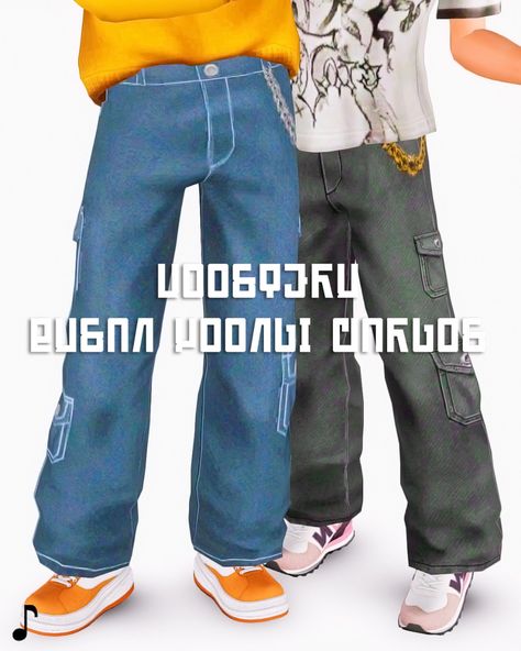 Busan Yoongi Cargos Conversion – @sim-songs on Tumblr See You Around, Pants Cargo, Maxis Match, Breaking Bad, Godmother, Busan, Shopping Outfit, Texture, Songs