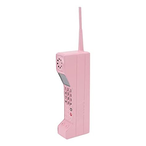 Fydun Retro Cell Phone Model Pink Brick Phone 80S 90S Old Fashioned Cellular Phone Model Ornament Vintage Simulation Photographic Props for Home Stage (Pink) Brick Phone Aesthetic, 80s Objects Aesthetic, 80s Phone Aesthetic, Pink Telephone Aesthetic, Pink Old Phone, Old Pink Phone, Vintage Phone Aesthetic, 80s Objects, Pink Retro Phone