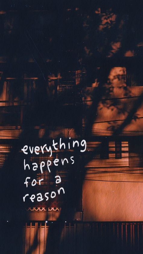 Wallpapper Iphone, Wallpaper Hippie, Sweatshirts Oversized, Everything Happens For A Reason, Feel Good Quotes, Life Quotes Love, Wallpaper Animes, Note To Self Quotes, Aesthetic Words