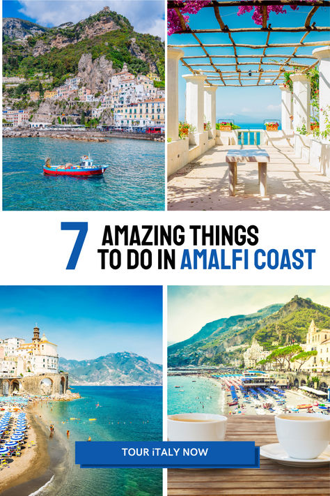 things to do in Amalfi Coast Amalfi Coast In April, The Amalfi Coast Italy, Amalfi Coast Italy Aesthetic, Things To Do In Amalfi, Almafi Coast Italy, Honeymoon Goals, Amalfi Coast Travel Guide, Italy Countryside, Tour Italy