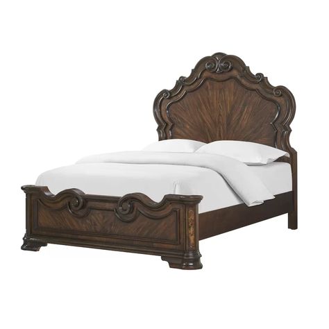 Steve Silver Furniture, King Bed Headboard, Queen Panel Beds, Traditional Bed, Standard Bed, Queen Mattress Size, Bedroom Panel, Solid Wood Bed, Bedroom Collection