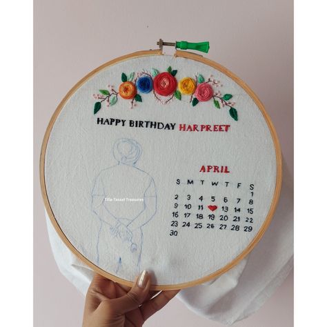 Embroidery hoop for boys Birthday Embroidery Hoop, Hoop Frame, Clothes Embroidery, Embroidery Hoop Art Diy, Basic Hand Embroidery Stitches, Clothes Embroidery Diy, Patterns Flowers, Embroidery Hoop Wall Art, Embroidery Diy