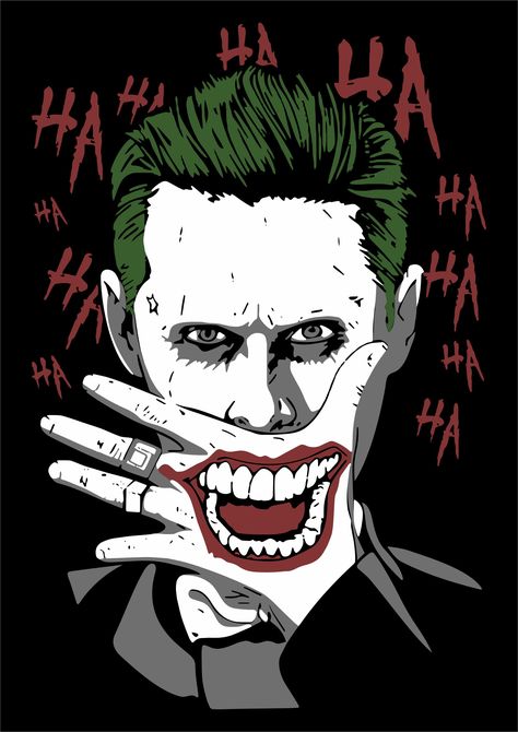 Hahaha Joker, Joker Cartoon, Joker Y Harley Quinn, Joker Photos, Joker Film, Leto Joker, Joker Drawings, Der Joker, Joker Images