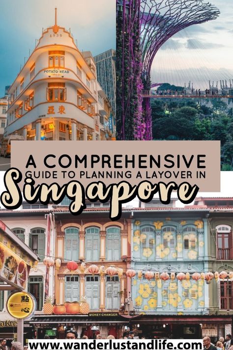 We have put together this comprehensive Singapore layover guide to help you plan your trip to this amazing destination. From how much money you need, to the best things to do, we will help you plan the perfect overnight layover in Singapore. #singapore #asia #wanderlustandlife Singapore Travel Tips, Singapore Itinerary, Singapore Travel, Asia Travel Guide, Southeast Asia Travel, Asia Destinations, Happy Travels, Chiang Mai, Travel Lifestyle