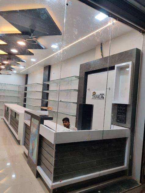 Fancy Shop Counter Design, Clothes Shop Counter Design Ideas, Saree Counter Design, Mobile Shop Furniture Design, Counter For Shop Retail, Display Counter Design Retail Stores, Garments Shop Counter Design, Showroom Counter Design, Shop Furniture Design