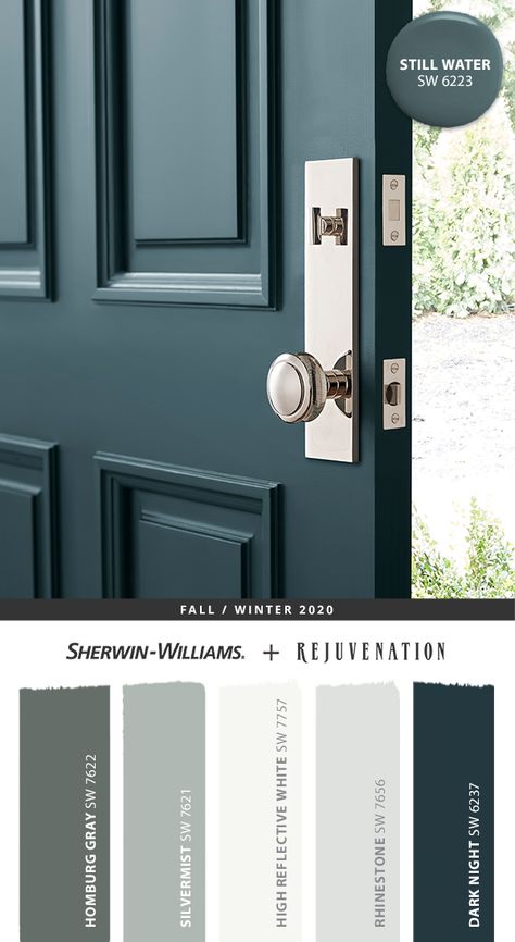 Front Door Paint Colors, Door Paint Colors, Painted Front Doors, Front Door Colors, House Paint Exterior, Exterior Paint Colors, Updating House, Door Color, Exterior House Colors