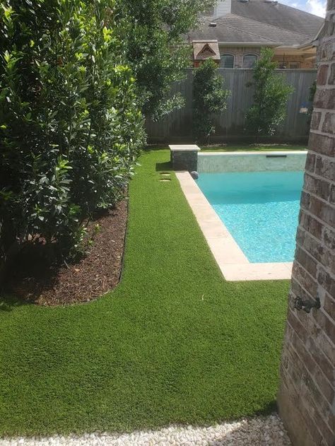 8 Landscaping Ideas For Privacy Around Your Pool Pool Landscaping Backyard Privacy, Pool Landscaping Ideas Inground Privacy, Backyard Pool Privacy Ideas, Privacy Pool Ideas, Privacy Shrubs Around Pool, Landscape Ideas For Pool Area, Plants Around Inground Pool, Privacy Hedges Around Pool, Privacy Wall Pool