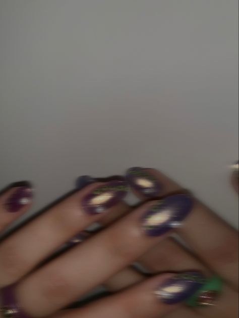 #blurry #nails #aesthetic #purple Blurry Nails, Aesthetic Purple, Nails Aesthetic, Blur, Nails, Purple