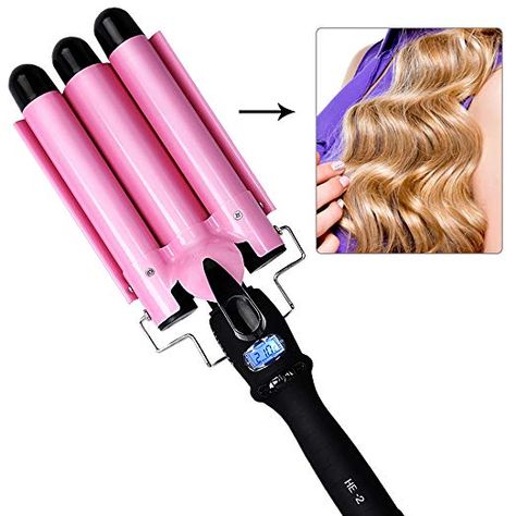 Crimper Iron, Curling Iron Tips, Best Hair Curler, Vanity Inspo, Deep Waver, Curling Wands, Hair Curling Iron, Wand Hairstyles, Best Curlers