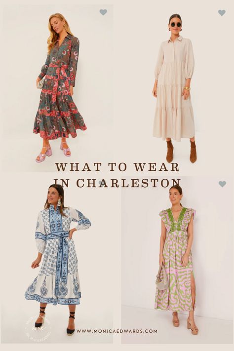 As a local, I'm thrilled to share with you the essential style tips on what to wear while wandering through our city's charming districts and enjoying its renowned warm hospitality. Charleston's weather and cultural vibrance call for a wardrobe that's both ... #packingessentials #traveltips #charlestontravelguide #monicaedwards #charlestonandme Charleston Womens Style, Charleston Dress, Charleston Style, Flowy Maxi Dress, Spring Wardrobe, What To Pack, Wide Brimmed Hats, Charleston Sc, Style Tips