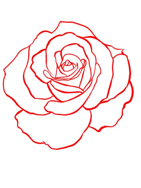 Rose Drawings Easy, Roos Tattoo, Chest Tattoo Sketches, Rose Tattoo Cover Up, Rose Line Art, Binder Cover Templates, Rose Outline, Apron Ideas, Flower Art Drawing