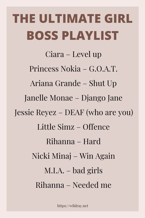 Hustle Songs, Playlist Inspiration, Girl Power Songs, Boss Music, Jessie Reyez, Girl Power Playlist, Music Girl, Country Music Songs, Siren Song