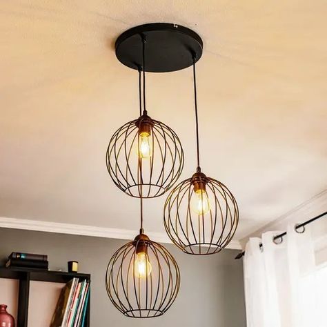 Build Inspiration, Dining Table Light, Dining Lighting, Black Pendant Light, New Living Room, Metal Furniture, Kitchen Lighting, Round Dining Table, Led Lampe