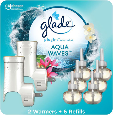 Decorate the air with our Glade Plug In air freshener Oil PlugIns that change the mood with 2x more adjustability (vs. previous Glade warmer) Make a splash with our air freshener dispenser with notes of sea salt, island flowers and ocean air. *This may contain affiliate Links* Flowers And Ocean, Bathroom Aqua, Refill Packaging, Island Flowers, Air Freshener Refill, Clean Linen, Ocean Air, Work Family, Scented Oils