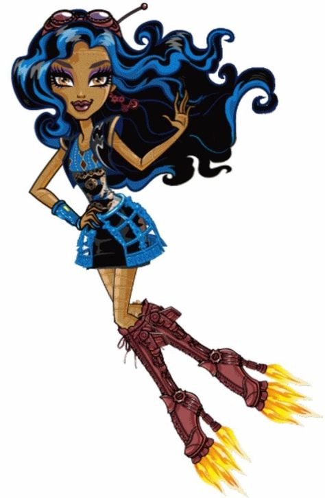 Hexiciah Steam, Rebecca Steam, Robecca Steam, Monster High Costume, Monster High School, Arte Monster High, Monster High Pictures, Monster High Party, Arte Grunge