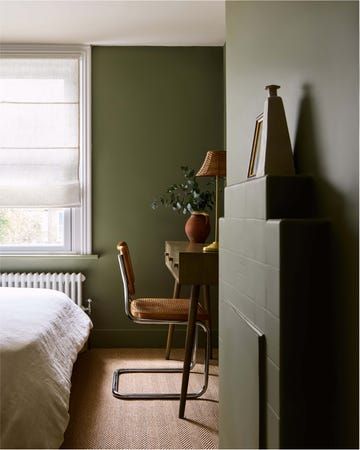 20 Most Calming Paint Colors - Wall Colors That Help You Relax Sage Green Paint Color, Cream Paint Colors, Coastal Paint, Sage Green Paint, Paint Color Ideas, Black Rooms, Teal Paint, Neutral Paint Colors, Muted Green