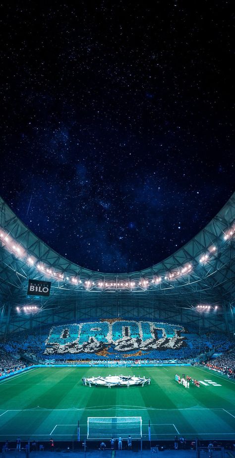 Velodrome Marseille, Stadium Wallpaper, Soccer Stadium, Football Images, Cristiano Ronaldo 7, Soccer Girl, Football Stadiums, Football Wallpaper, Europa League