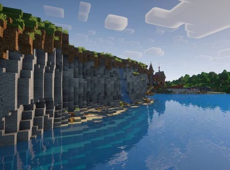 fWhip on Instagram: “Terraforming is one of my favorite things in minecraft. Being able to create any environment I want is amazing. Turning Minecraft terrain…” Minecraft Terraforming, Minecraft Random, Minecraft Terrain, Minecraft Details, Minecraft Landscape, Minecraft Mountain, Cottagecore Minecraft, Play Minecraft, Minecraft Interior