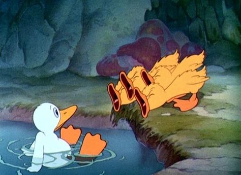 Disney's The Ugly Duckling (1939) | Ugly Ducklings | Pinterest The Ugly Duckling, Garden Of Words, Conceptual Sketches, Tex Avery, Andersen's Fairy Tales, Goofy Dog, Deadman Wonderland, Goofy Movie, Ugly Duckling