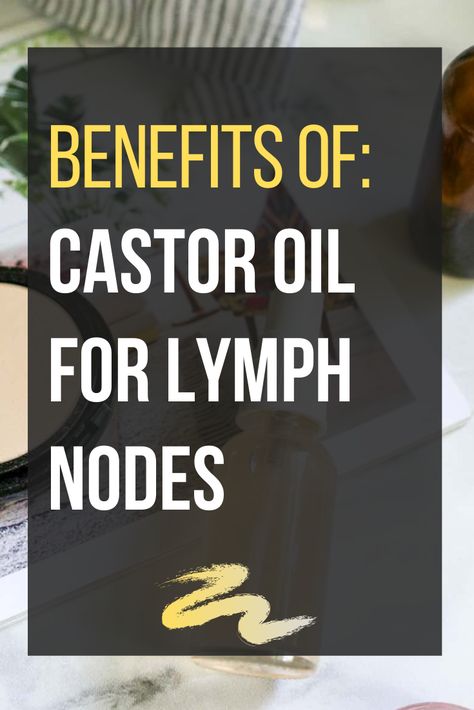 The benefits of castor oil for lymph nodes can easily support a healthy lifestyle. Lymph nodes are small glands that filter lymph, the...... Benefits Of Castor Oil, Lymph Detox, Lymph Drainage Massage, Lymph Glands, Drainage Massage, Castor Oil Benefits, Castor Oil Packs, Lymph Massage, Lymph System