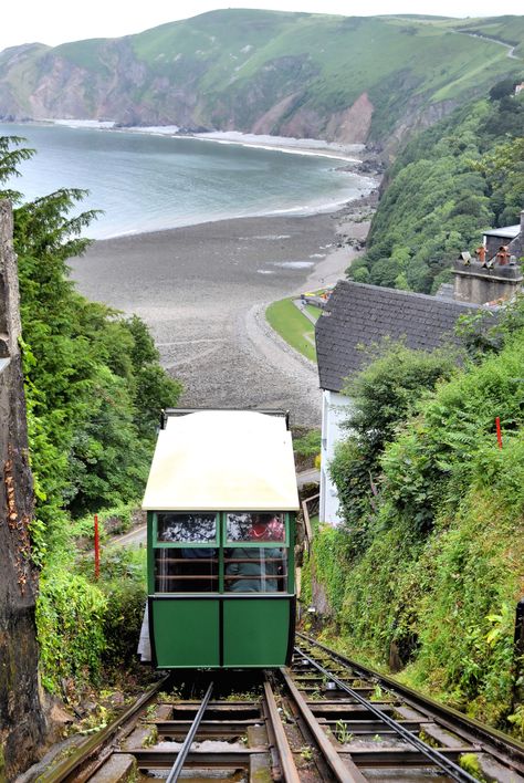 Lynton & Lynmouth Cliff Railway | The Lynton & Lynmouth Clif… | Flickr Lynton And Lynmouth, Lynmouth Devon, Elizabeth Queen Of England, Elizabeth Queen, Uk Places, Dartmoor National Park, North Devon, Over The Hill, Happy Days