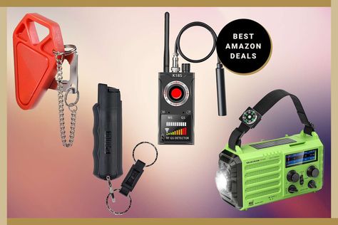 Amazon's October Prime Day sale is almost here, but you can save up to nearly 50 percent off the personal safety devices for travel. From pepper spray and safety alarms to door locks and emergency tools, these travel accessories will give you peace of mind on your next trip. Emergency Radio, Amazon Travel, Personal Safety, Safety Gear, Amazon Buy, Safety Devices, Prime Day, Amazon Deals, Best Amazon