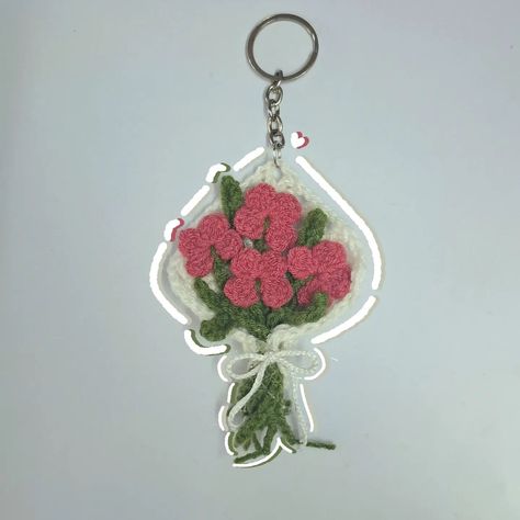 Crochet Mini Bouquet Keychain 💐 DM to order💗🇮🇳 Please read the shop policy highlight before ordering!☺️ #crochetkeychain #crochetbouquet #crochetshop #smallbusinessindia #crochetmumbai #crochetindia #mumbai #india #crochetinspiration Crochet Mini Bouquet, Mini Bouquet, Crochet Bouquet, Crochet Shop, Crochet Keychain, Mumbai India, Mumbai, India, Crochet