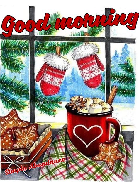 Christmas Draw, Winter Sunday, Christmas Shots, Kutch Work Designs, Good Morning Quote, Tiffany Art, Day Pictures, Morning Quote, Christmas Hot Chocolate